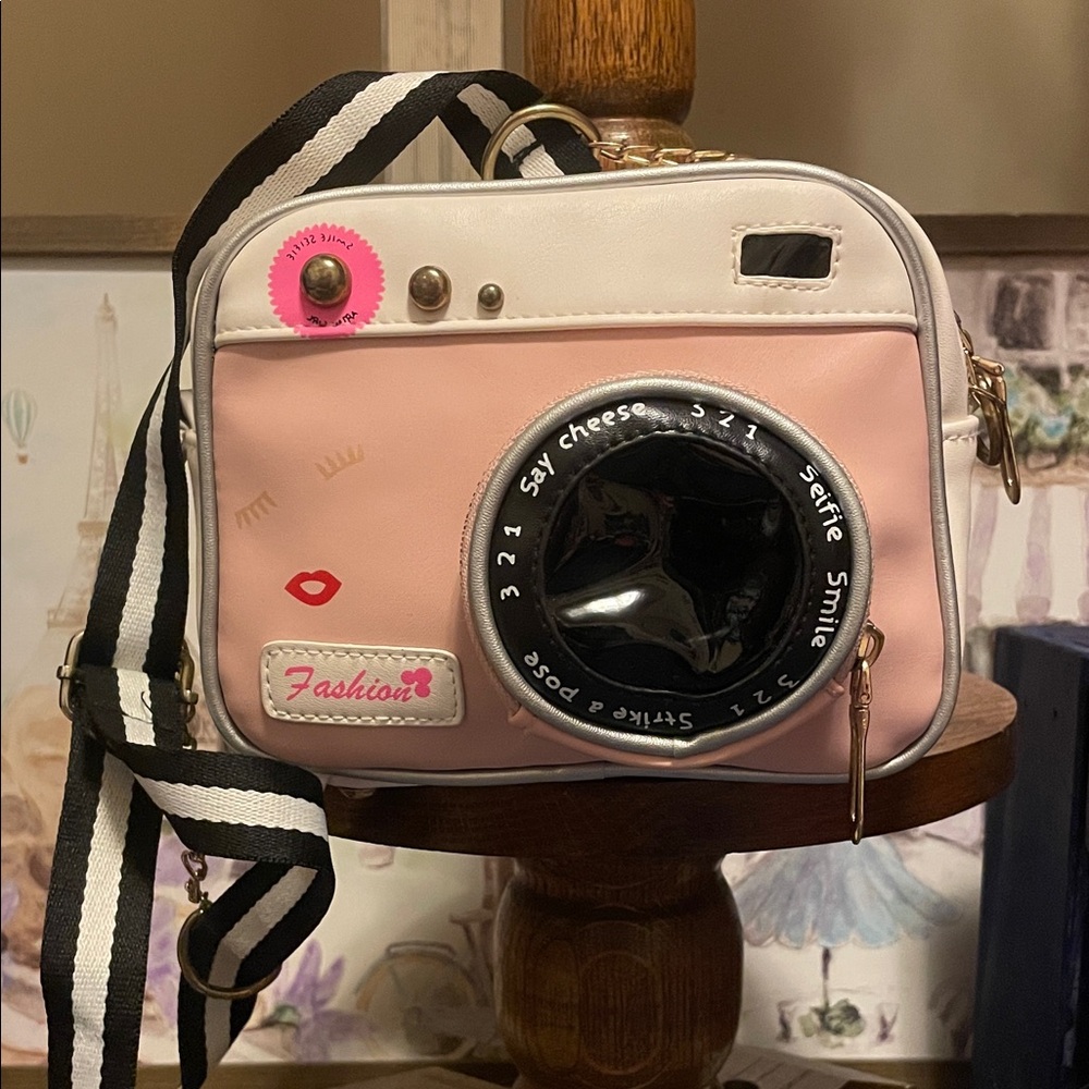 Camera Design Crossbody Bag